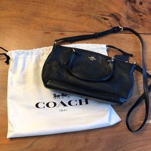 Coach leather crossbody